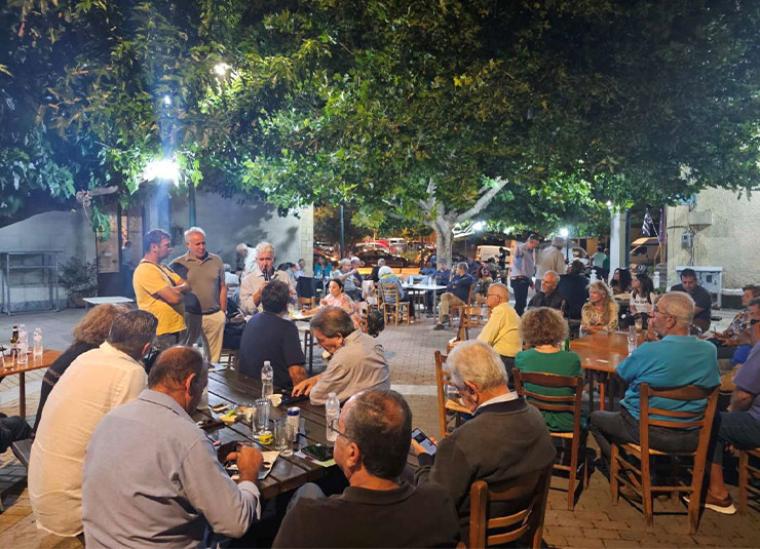 Συναντήσεις Τζαμουράνη σε Ασπροπουλιά, Αριοχώρι, Μικρομάνη