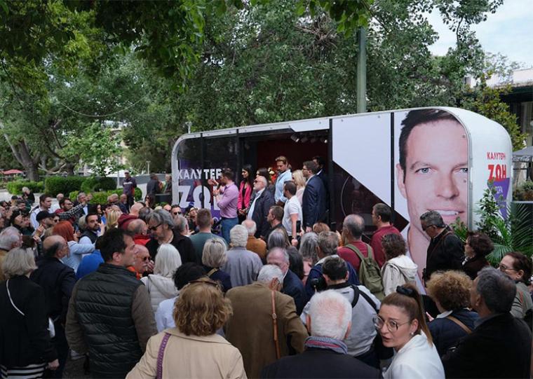 Το απόγευμα στην Καλαμάτα ο Στέφανος Κασσελάκης, αύριο στο Νοσοκομείο και την Πύλο
