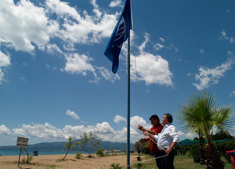 Γαλάζια Σημαία στη Μπούκα της Μεσσήνης