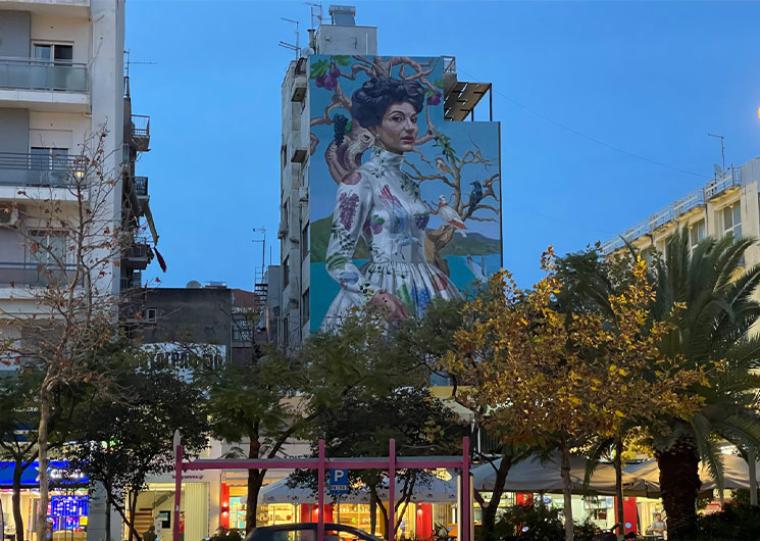 Η Μαρία Κάλλας της Καλαμάτας καλύτερη τοιχογραφία του κόσμου για τον μήνα Νοέμβριο 2025