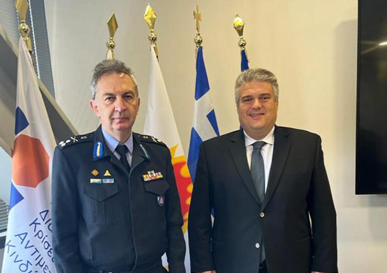 Στον Αρχηγό του Πυροσβεστικού Σώματος ο Μίλτος Χρυσομάλλης για την πυρασφάλεια το καλοκαίρι