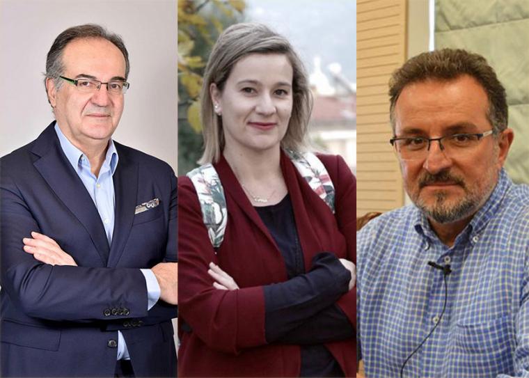 Βασίλης Κοσμόπουλος, Τόνια Κουζή, Νίκος Μπασακίδης