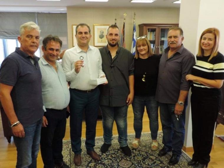 Εθιμοτυπική επίσκεψη στον Δήμαρχο από το τοπικό της ΝΔ