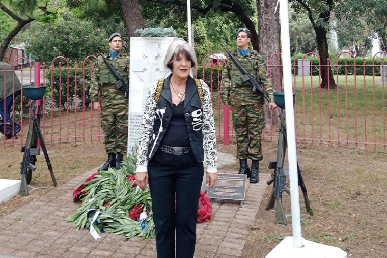 Πέγκυ Νίκα: Στην καρδιά μας οι άνθρωποι που αγωνίστηκαν για ελευθερία