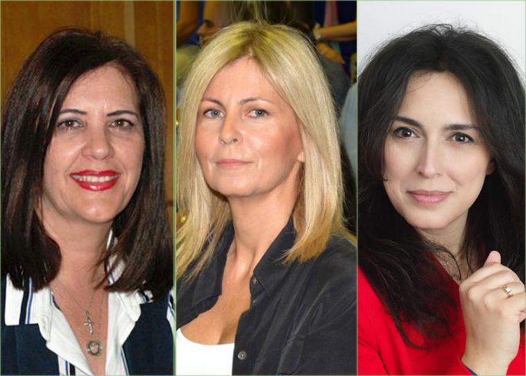 Ντίνα Νικολάκου, Μαργαρίτα Σπυριδάκου, Τζένη Δημητρακοπούλου