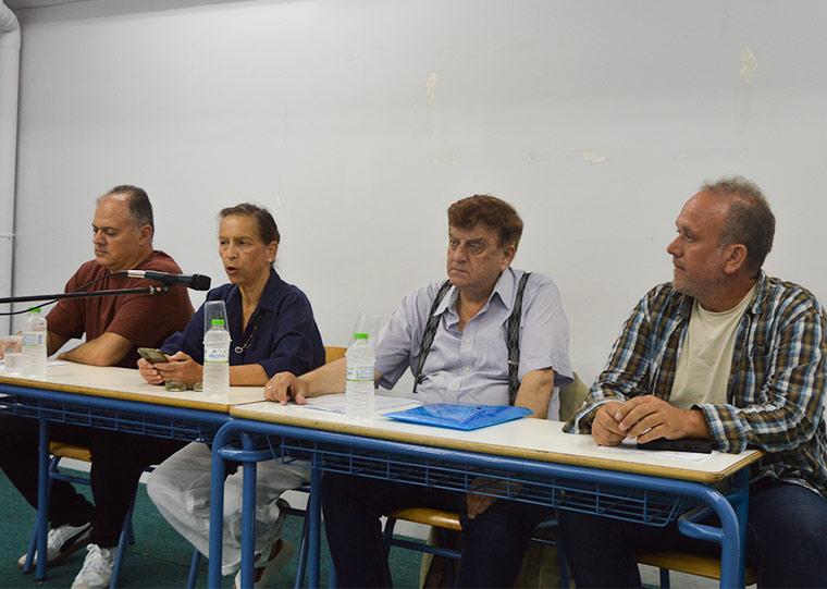 Παναγιώτης Μερτίκας, Χαρά Κιουρή, Θεόδωρος Τσούχλος, Γρηγόρης Οικονομόπουλος