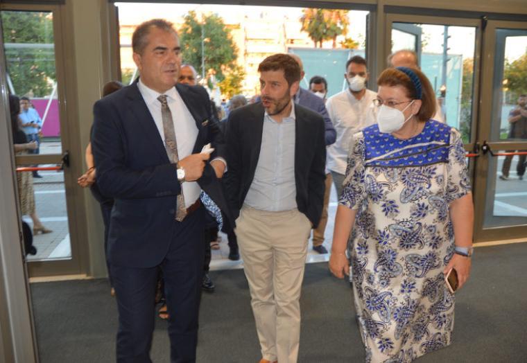 Από την περσινή επίσκεψη της Λίνας Μενδώνη στην Καλαμάτα