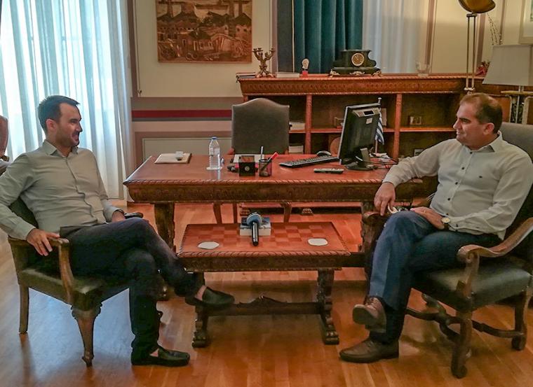 Χαρίτσης σε Βασιλόπουλο: Θα υποστηρίζουμε το Δήμο αλλά και θα παρακολουθούμε τα έργα που προωθήσαμε