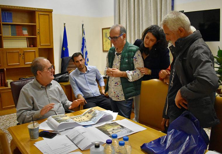 Προσπάθεια να δοθεί ώθηση στο έργο του Ορειβατικού Καταφυγίου στο Δάσος της Βασιλικής