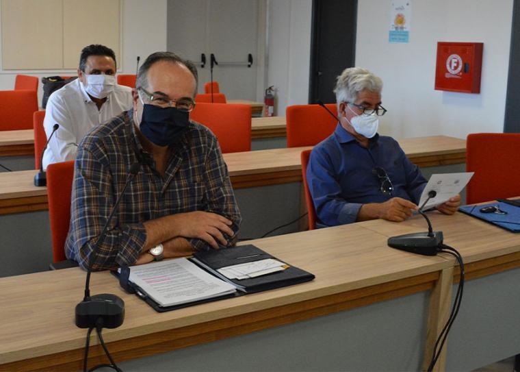 Βασίλης Κοσμόπουλος, Βασίλης Τζαμουράνης και πίσω Λεωνίδας Λιάππας