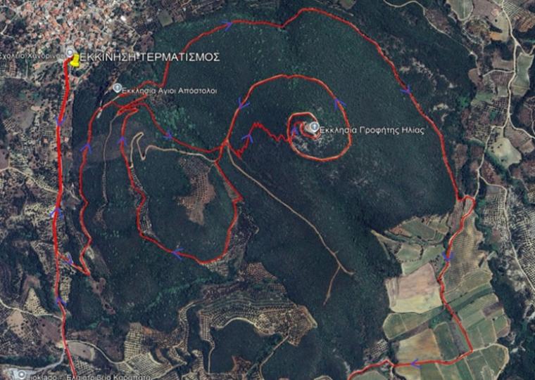 Ορεινός αγώνας στο Χανδρινού την Κυριακή