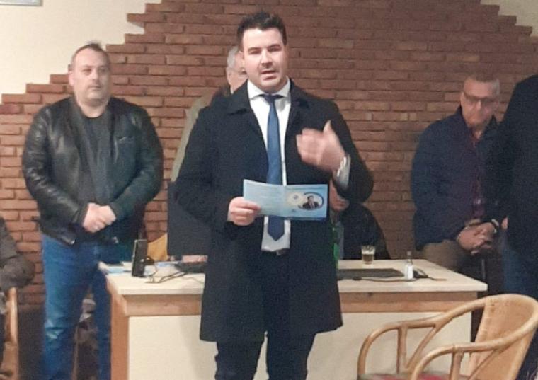 Ικανοποίηση Παναγιώτη Χειλά για την προεκλογική του ομιλία στη Βέργα