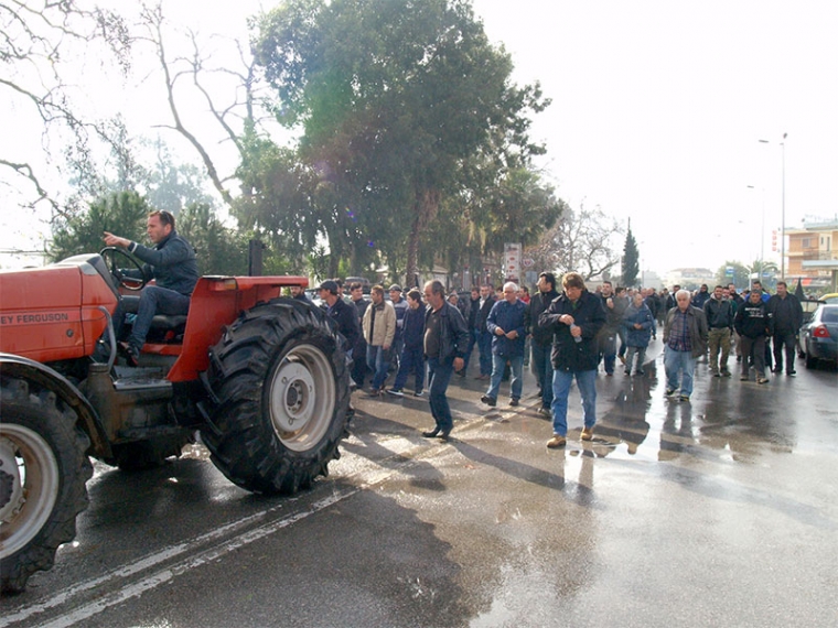 Πρωτοστατεί η Πυλία στην άνοδο των αγροτών της Μεσσηνίας στην Αθήνα