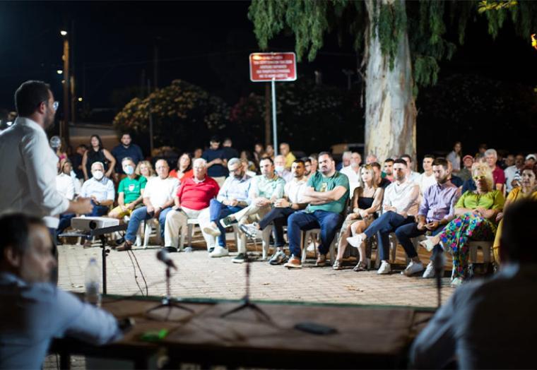 “Ισχυρή εντολή” στο ΠΑΣΟΚ-ΚΙΝΑΛ ζήτησε από την Καλαμάτα ο γραμματέας του κόμματος Α. Σπυρόπουλος