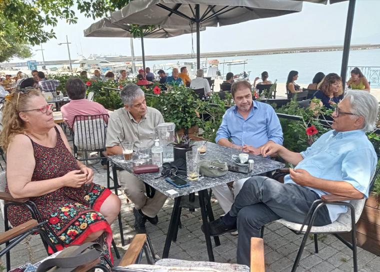 Δήμητρα Λυμπεροπούλου, Σταμάτης Μπεχράκης, Νίκος Χριστόπουλος, Δημήτρης Πολιτόπουλος