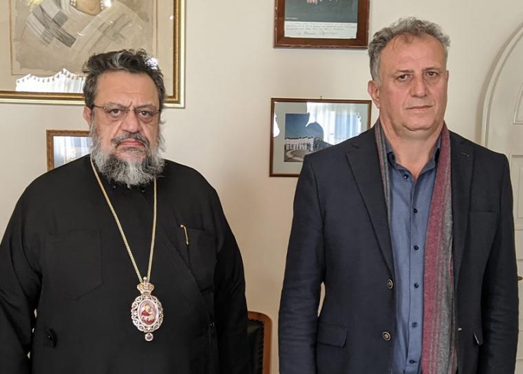 Στον Μητροπολίτη εθιμοτυπικά ο νέος αντιπεριφερειάρχης Μεσσηνίας