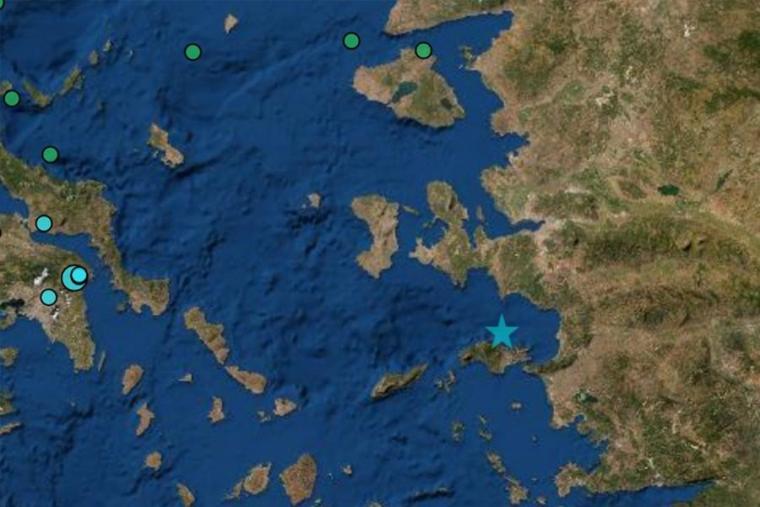 Πολύ ισχυρός σεισμός βορειοδυτικά της Σάμου 6,6 ρίχτερ!