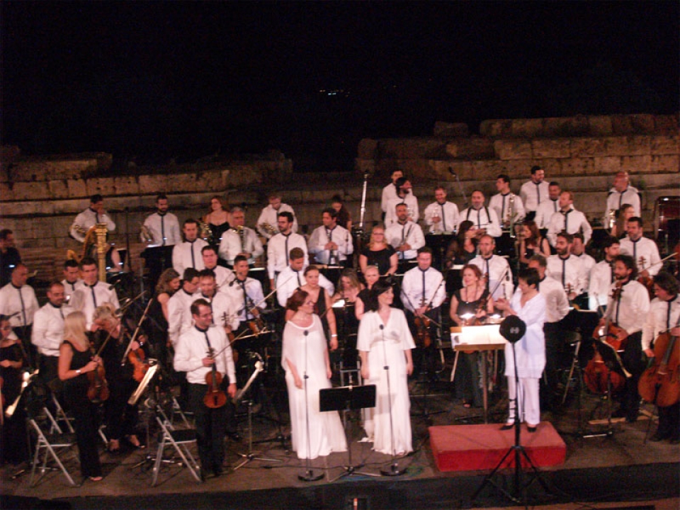 Η συναυλία των Μουσικών Συνόλων της ΝΕΡΙΤ στην Αρχαία Μεσσήνη