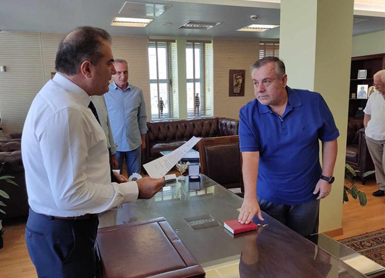 Ορκίστηκε δημοτικός σύμβουλος Καλαμάτας ο Ανδρέας Ζαγάκος