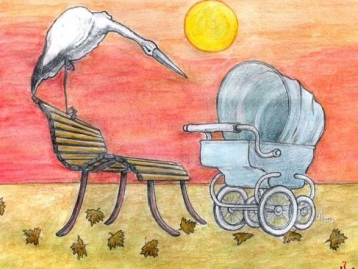 Τα μωρά τα φέρνει ο πελαργός