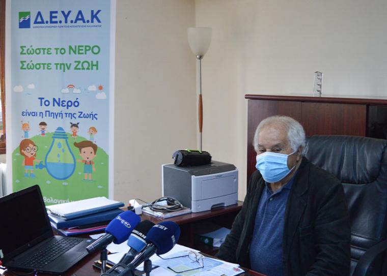 Το νερό της Καλαμάτας καλύτερο από το εμφιαλωμένο διαβεβαιώνει ο πρόεδρος της ΔΕΥΑΚ