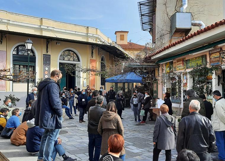 Μεγάλη συμμετοχή και μεγάλο ενδιαφέρον στον ιστορικό περίπατο για το μπλόκο της Καλαμάτας τον Φλεβάρη του ‘44