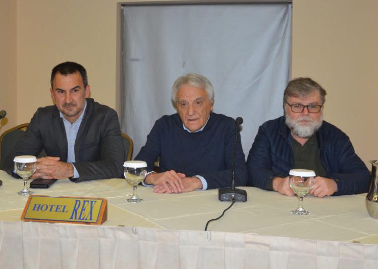 Αλέξης Χαρίτσης, Κώστας Πουλάκης, Μάλης Λεβέντης