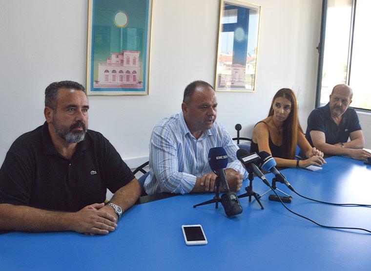 Παναγιώτης Λαμπρινίδης, Παντελής Δρούγας, Θώμη Σταμούλη, Στάθης Γυφτάκης