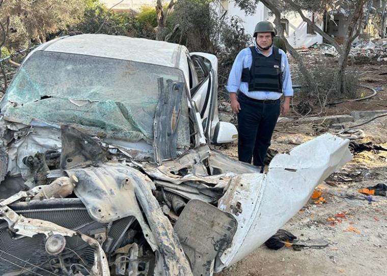 Στην εμπόλεμη ζώνη του Ισραήλ ο Μ. Χρυσομάλλης με βουλευτές άλλων χωρών και ευρωβουλευτές