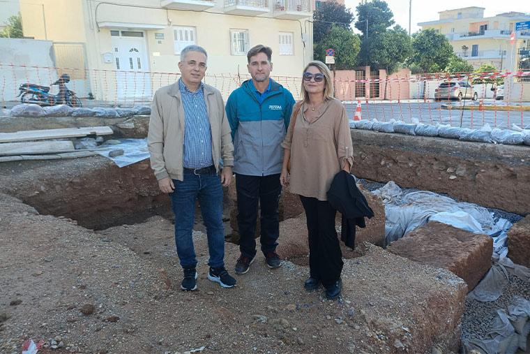 Μανώλης Μάκαρης, Δημοσθένης Κοσμόπουλος, Ευαγγελία Μηλίτση-Κεχαγιά