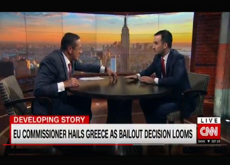Ο Αλέξης Χαρίτσης στο CNN για τη βιωσιμότητα του ελληνικού χρέους