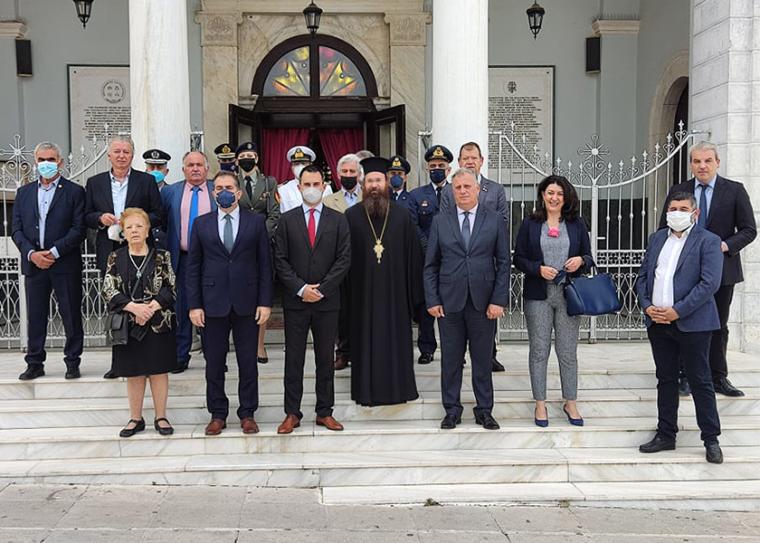 Ενότητα ζήτησε ο δήμαρχος στην επετειακή εκδήλωση λήξης του Β’ Παγκοσμίου Πολέμου