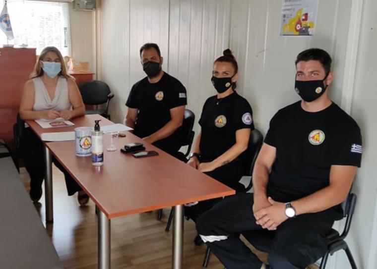 Η νέα προϊσταμένη Πολιτικής Προστασίας στην Ομάδα Αντιμετώπισης Καταστροφών 4Χ4 Μεσσηνίας