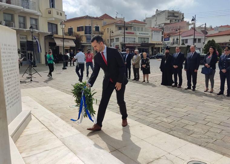 Χαρίτσης: Τιμούμε τη συγκλονιστική Αντίσταση του λαού μας απέναντι στη ναζιστική θηριωδία